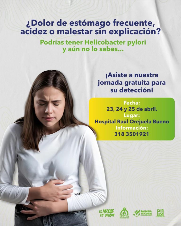 ¿Dolor de estómago frecuente? Podría ser Helicobacter pylori